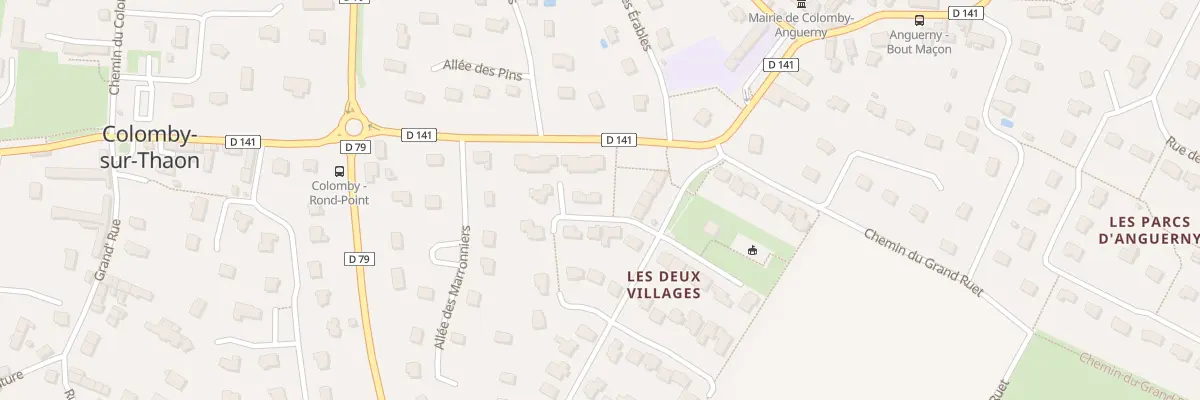 Plan du 2A Rue Colombine à Colomby-Anguerny