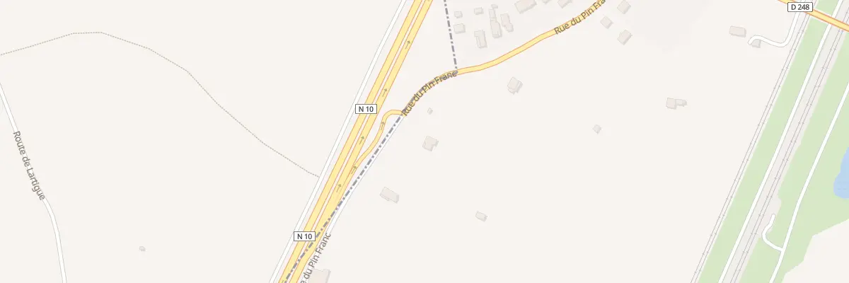 Plan du 55 Rue du Pin Franc à Gauriaguet