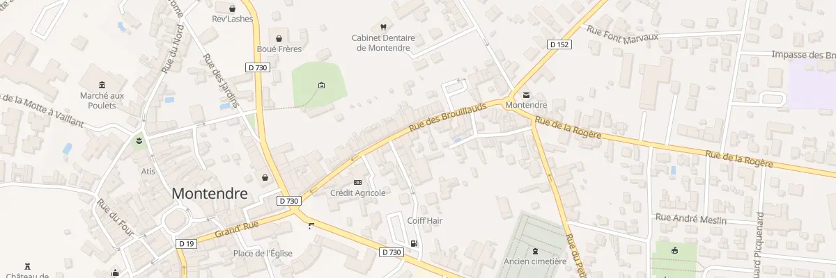 Plan du 24 Rue des Brouillauds à Montendre