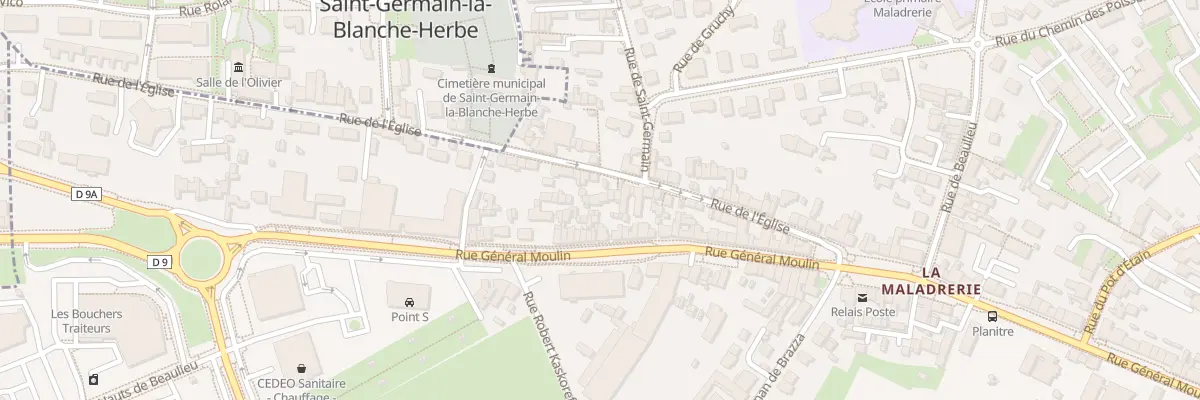 Plan du 51 Rue de l’Église à Caen