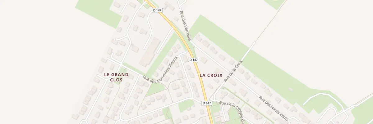 Plan du 12 Rue des Pommiers Fleuris à Feuguerolles-Bully