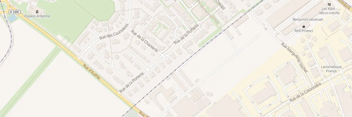 Plan du 18 Rue de la Porterie à Saint-Germain-la-Blanche-Herbe