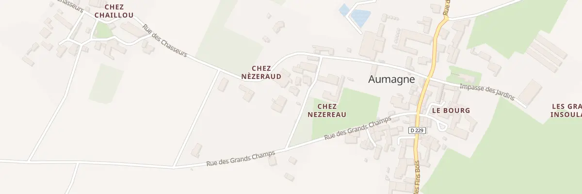 Plan du 6 Rue de la Paix à Aumagne