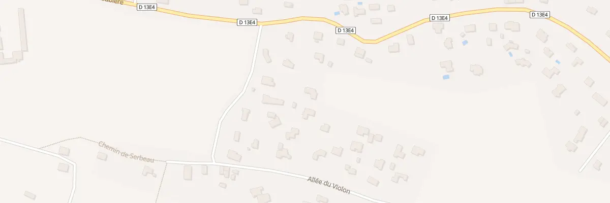 Plan du 15B All du Violon à Bonnetan