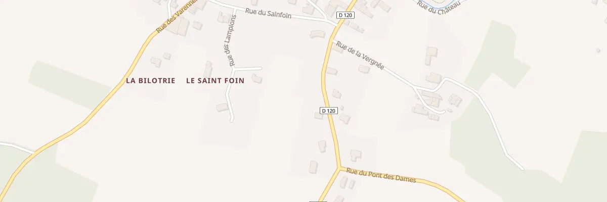 Plan du 5183 Le Saint Foin à Authon-Ébéon