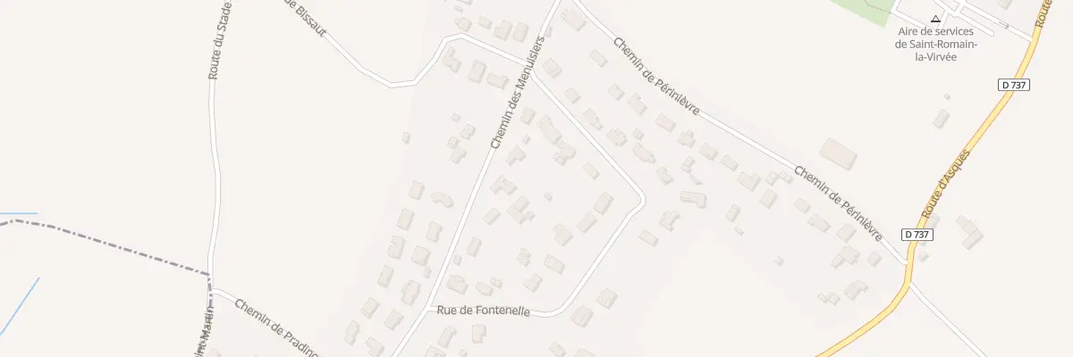 Plan du 14 Che des Menuisiers à Saint-Romain-la-Virvée