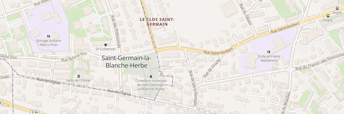 Plan du 31 Rue Saint-Norbert à Caen