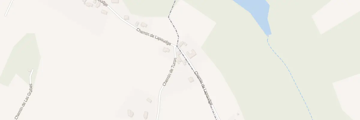 Plan du 307 Che de Lapoudge à Aubin