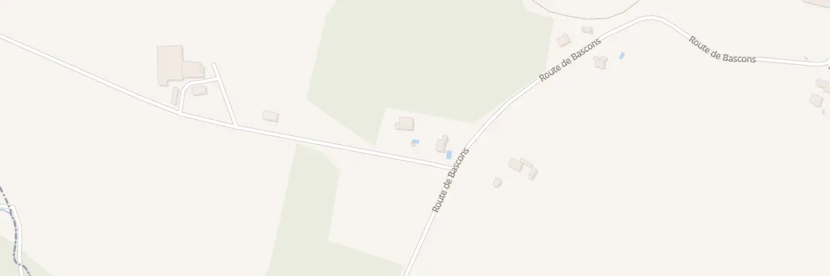 Plan du 1200 Rte de Bascons à Artassenx