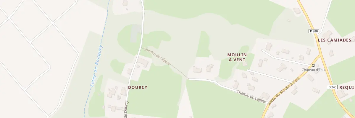 Plan du 260 Che Lepine à Tabanac