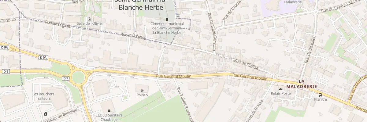 Plan du 152B Rue Général Moulin à Caen