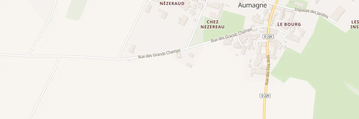 Plan du 19 Rue des Grands Champs à Aumagne