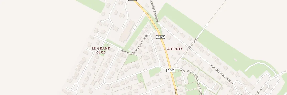 Plan du 11 Rue des Pommiers Fleuris à Feuguerolles-Bully