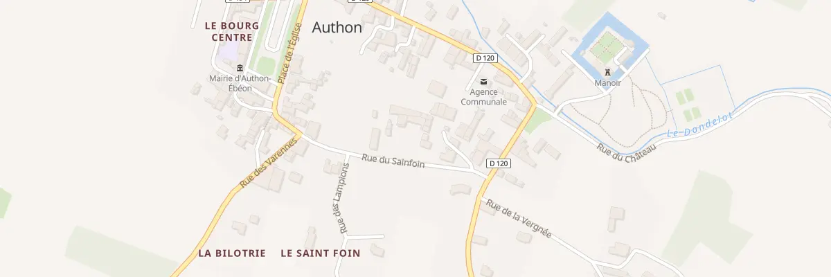 Plan du 5040 Chez Drahonnet à Authon-Ébéon