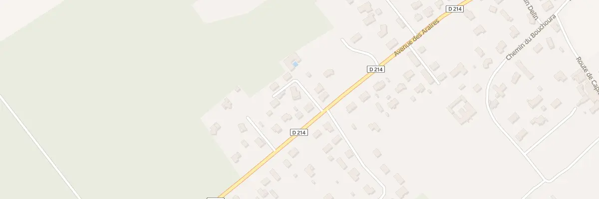 Plan du 63 Av des Araires à Arbanats