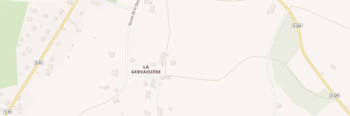 Plan du 29 Rte de la Gervaisière à Athis-Val de Rouvre
