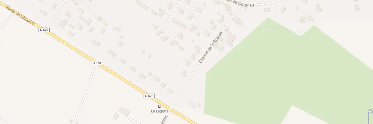 Plan du 100 Che de la Rousse à Saint-André-de-Cubzac