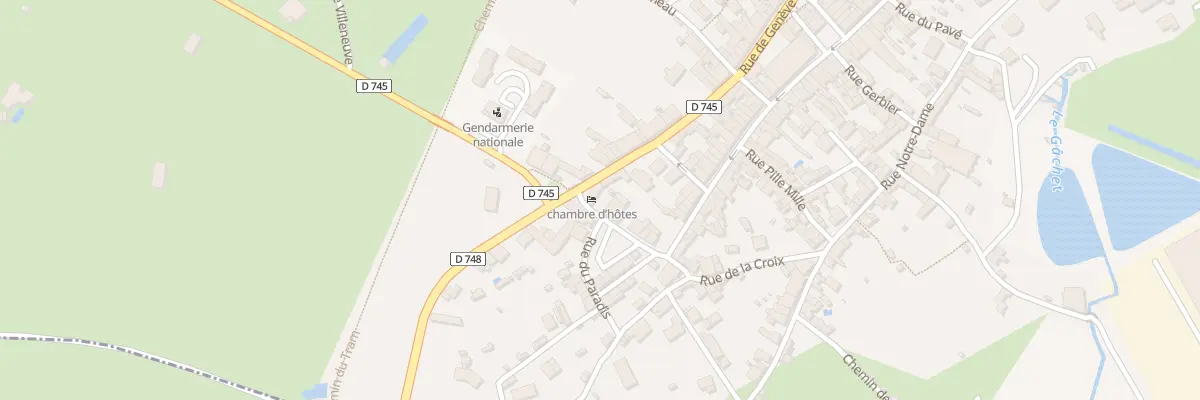 Plan du 17 Rue de Genève à Champdeniers