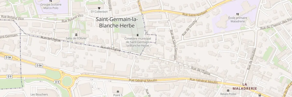 Plan du 88 Rue de l’Église à Caen