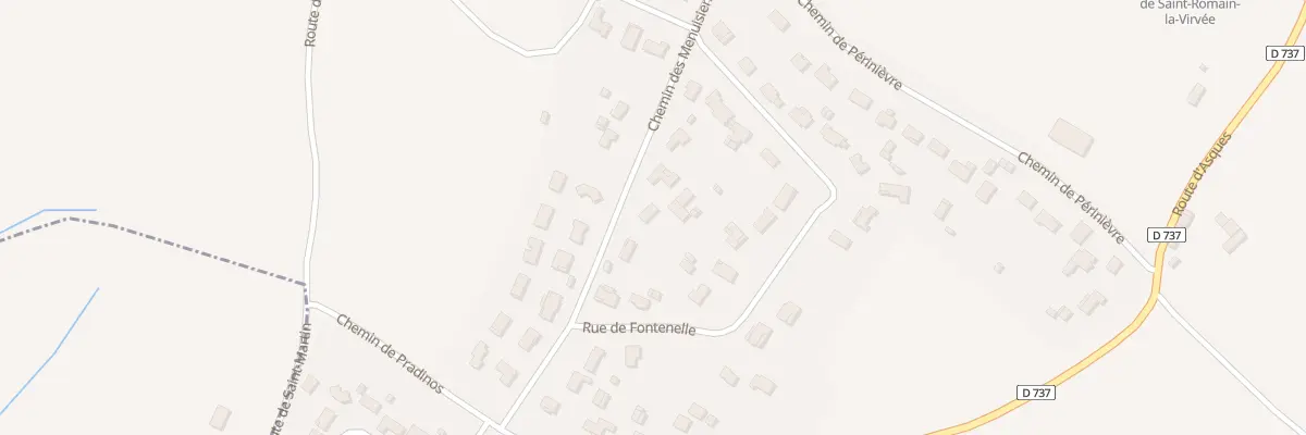 Plan du 18 Chem des Menuisiers à Saint-Romain-la-Virvée
