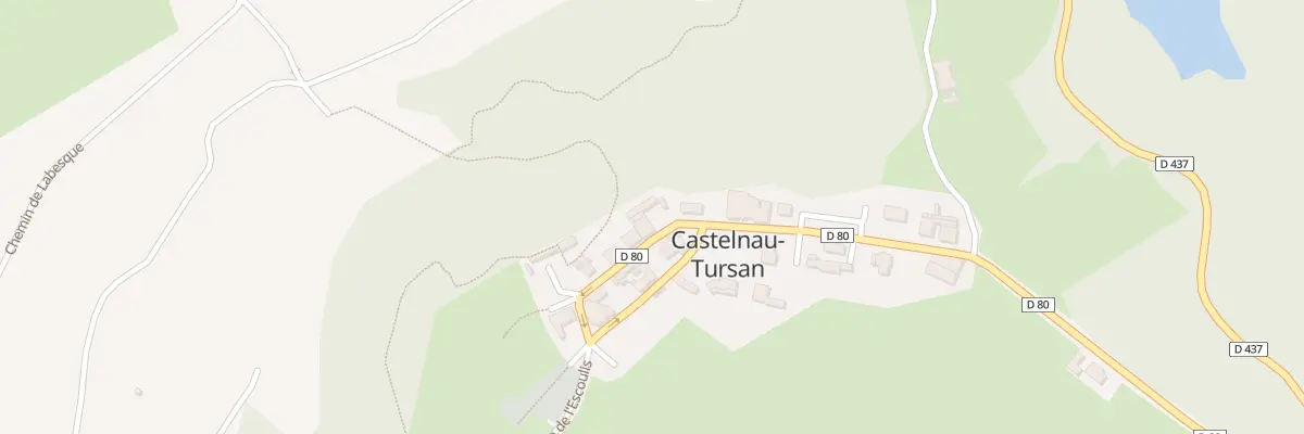 Plan du 85 Rue du Village à Castelnau-Tursan