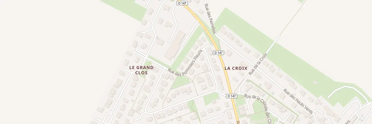 Plan du 22 Rue des Pommiers Fleuris à Feuguerolles-Bully