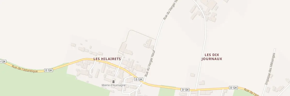 Plan du 13 Rue du Verger Neuf à Aumagne