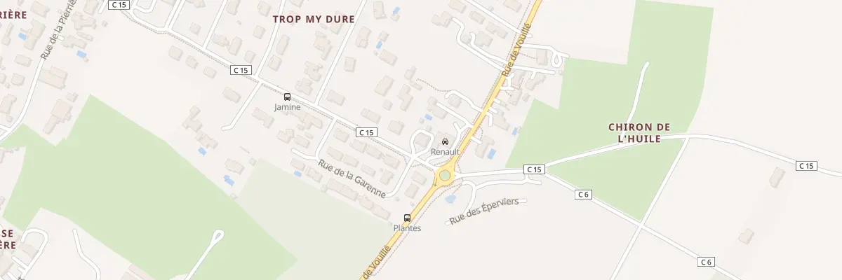 Plan du 1105 Rue du Moulin à Aiffres