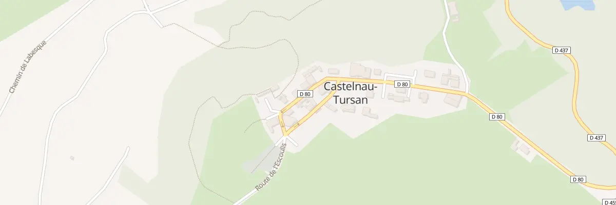 Plan du 30 Rue du Village à Castelnau-Tursan