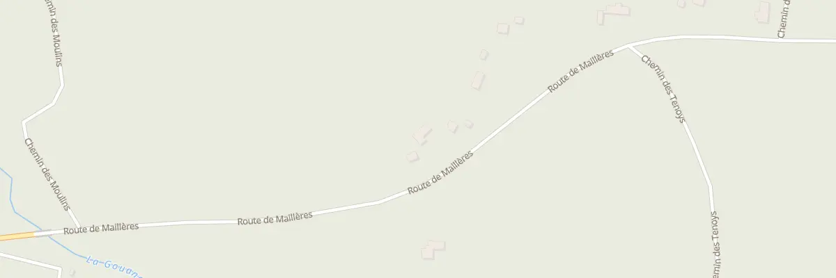 Plan du 3314 Rte de Maillères à Arue