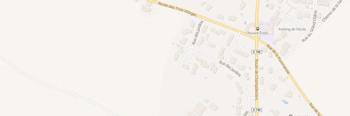 Plan du 10 Rue des Jardins à Germond-Rouvre