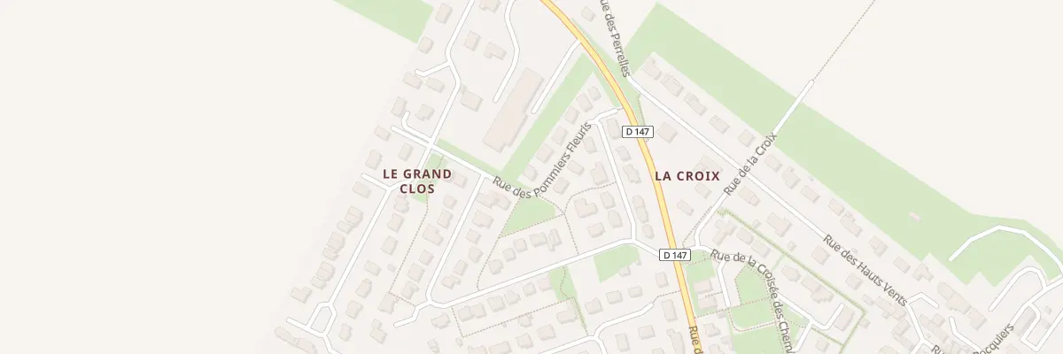 Plan du 24 Rue des Pommiers Fleuris à Feuguerolles-Bully