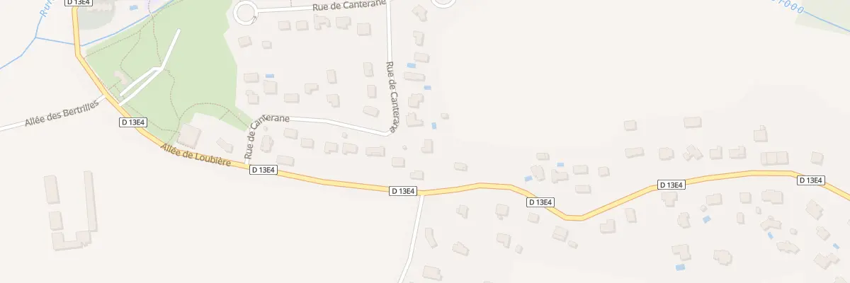 Plan du 8 Rue Canterane à Bonnetan