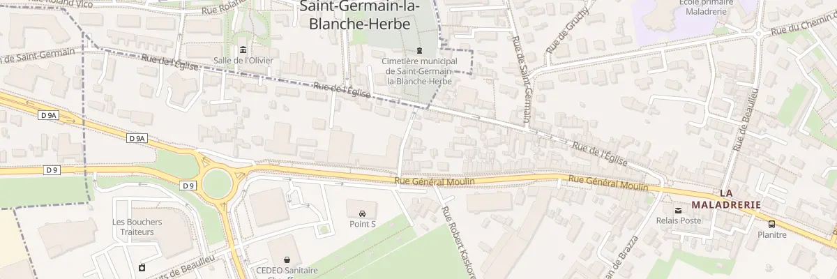 Plan du 3T Rue du Corneau à Caen