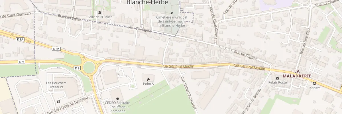 Plan du 162 Rue Général Moulin à Caen
