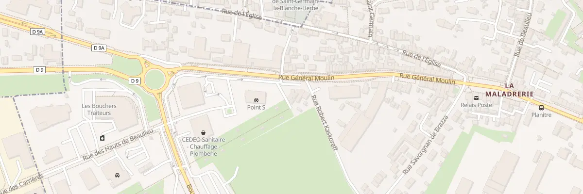 Plan du 233B Rue Général Moulin à Caen