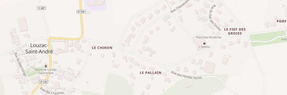 Plan du 27 Cite Chantecaille à Louzac-Saint-André