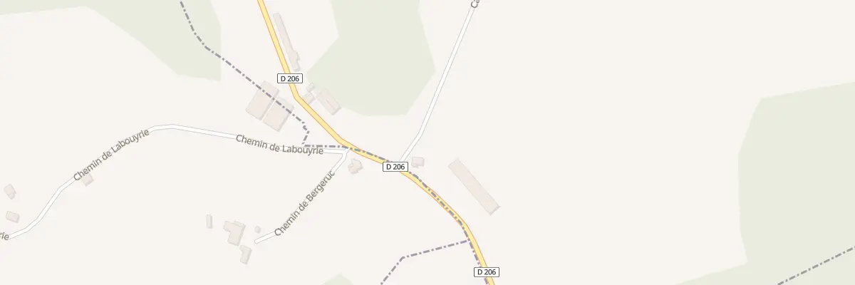 Plan du 2808 Rte des Pyrénées à Lonçon