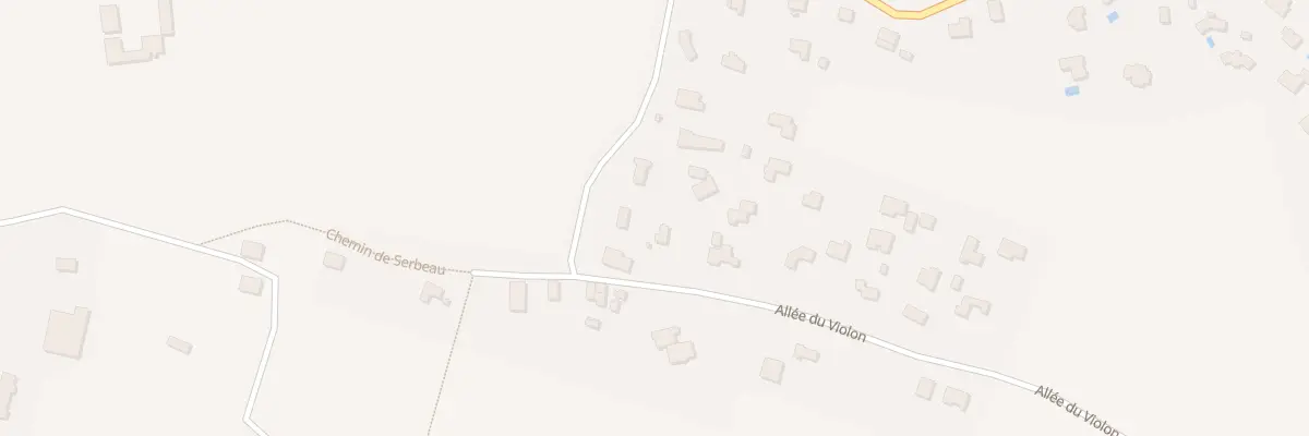 Plan du 9 All du Violon à Bonnetan