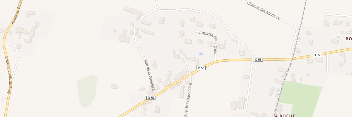 Plan du 2 Imp de la Croix Viau à Brissac Loire Aubance