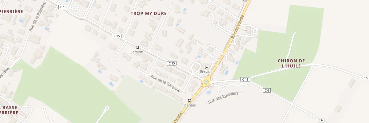 Plan du 1069 Rue du Moulin à Aiffres