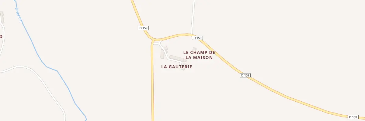 Plan du 95 Che de la Gauterie à Champgenéteux