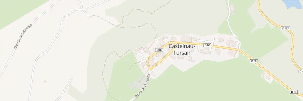 Plan du 10 Pl de l’Eglise à Castelnau-Tursan