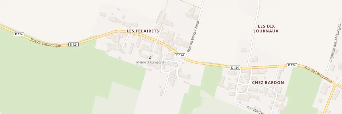 Plan du 15 Rue des Prés à Aumagne