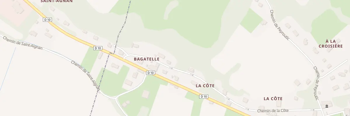 Plan du 11 Che de la Côte au Tourne