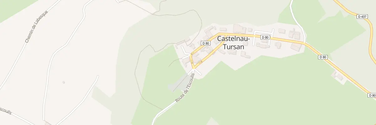 Plan du 25 Pl de l’Eglise à Castelnau-Tursan