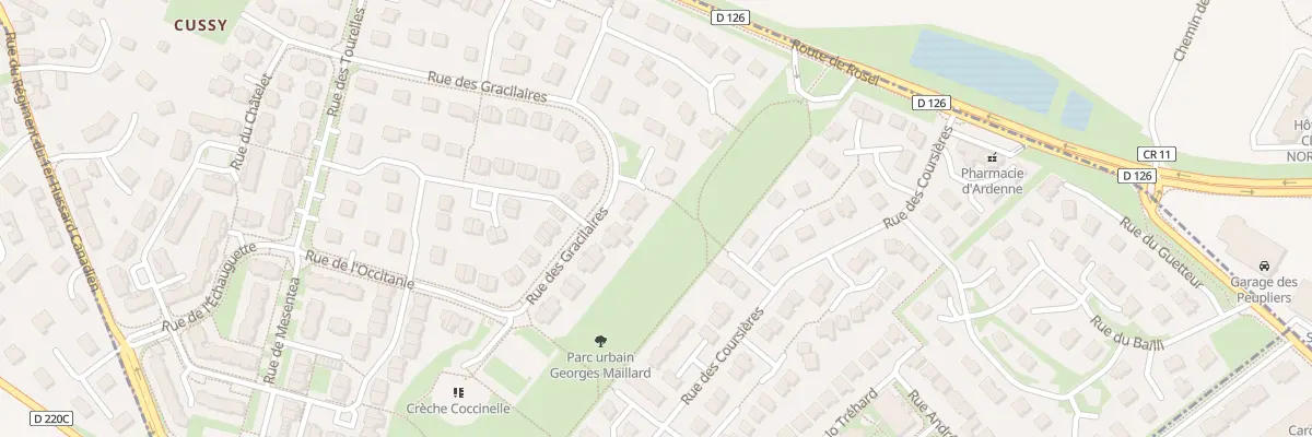 Plan du 9 Rue des Gracilaires à Saint-Germain-la-Blanche-Herbe