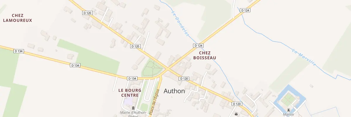 Plan du 5068 Dame Grand à Authon-Ébéon