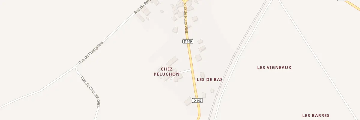 Plan du 5117 Chez Peluchon à Tugéras-Saint-Maurice