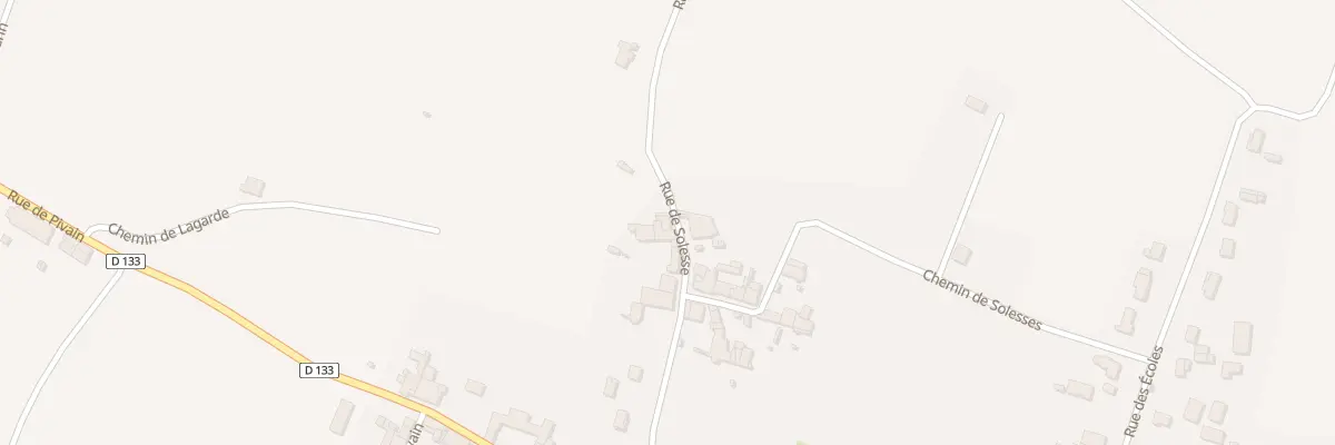 Plan du 25 Rue de Solesse à Val de Virvée